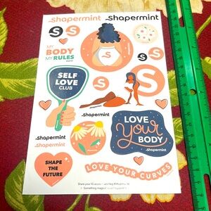 Shapermint stickers
